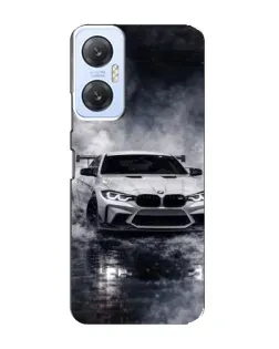 Чехол для Infinix Hot 20 (5G) с картинкой «BMW сквозь туман»