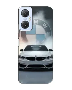 Чохол для Infinix Hot 20 (5G) з картинкою «BMW в білому диму»