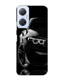 Чохол для Infinix Hot 20 (5G) з картинкою «Чорна BMW — профіль»