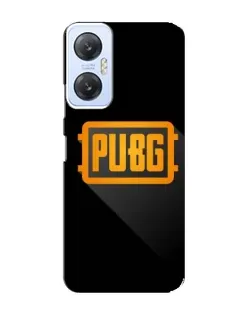 Чехол для Infinix Hot 20 (5G) с картинкой «PUBG — рамка лого»