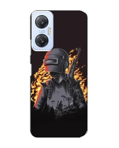 Чехол для Infinix Hot 20 (5G) с картинкой «PUBG — огненный силуэт» Чехол для Infinix Hot 20 (5G) с картинкой «PUBG — огненный силуэт»