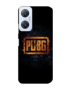 Чехол для Infinix Hot 20 (5G) с картинкой «PUBG — золотой логотип»