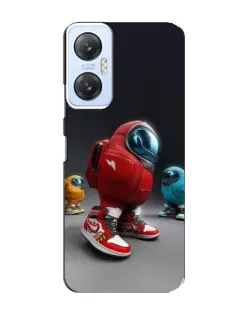 Чохол для Infinix Hot 20 (5G) з картинкою «Among Us — 3D стиль»