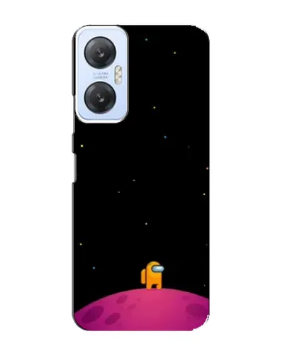 Чехол для Infinix Hot 20 (5G) с картинкой «Одинокий герой на планете»