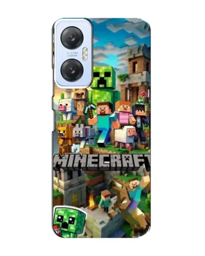 Чехол для Infinix Hot 20 (5G) с картинкой «Замок Minecraft» Чехол для Infinix Hot 20 (5G) с картинкой «Замок Minecraft»
