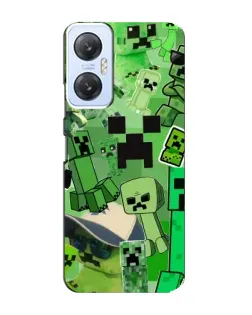 Чохол для Infinix Hot 20 (5G) з картинкою «Кріпери Minecraft»