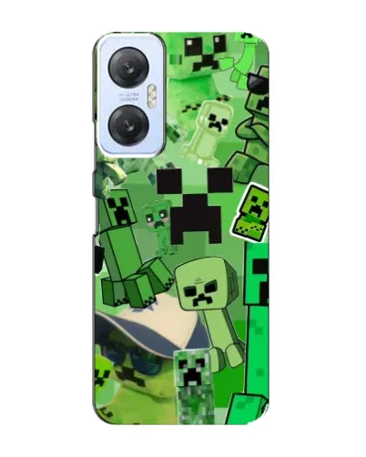 Чехол для Infinix Hot 20 (5G) с картинкой «Криперы Minecraft» Чехол для Infinix Hot 20 (5G) с картинкой «Криперы Minecraft»