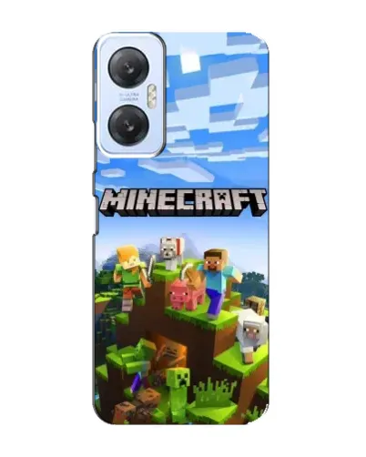 Чехол для Infinix Hot 20 (5G) с картинкой «Minecraft классический мир» Чехол для Infinix Hot 20 (5G) с картинкой «Minecraft классический мир»