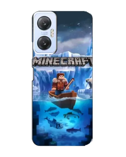 Чехол для Infinix Hot 20 (5G) с картинкой «Minecraft ледяной мир» Чехол для Infinix Hot 20 (5G) с картинкой «Minecraft ледяной мир»