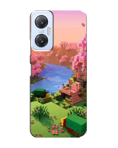 Чехол для Infinix Hot 20 (5G) с картинкой «Розовое дерево Minecraft» Чехол для Infinix Hot 20 (5G) с картинкой «Розовое дерево Minecraft»