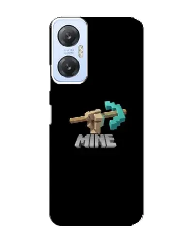 Чехол для Infinix Hot 20 (5G) с картинкой «Алмазная кирка» Чехол для Infinix Hot 20 (5G) с картинкой «Алмазная кирка»