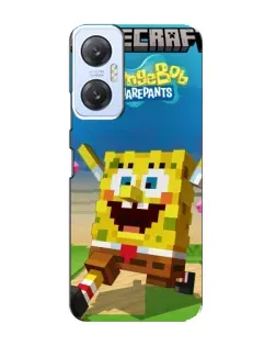 Чехол для Infinix Hot 20 (5G) с картинкой «Губка Боб Minecraft» Чехол для Infinix Hot 20 (5G) с картинкой «Губка Боб Minecraft»