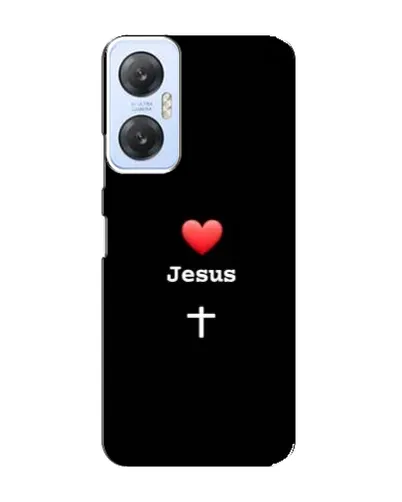 Чехол для Infinix Hot 20 (5G) с картинкой «Сердце - Jesus» Чехол для Infinix Hot 20 (5G) с картинкой «Сердце - Jesus»