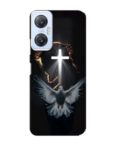 Чехол для Infinix Hot 20 (5G) с картинкой «Голубь и Свет» Чехол для Infinix Hot 20 (5G) с картинкой «Голубь и Свет»