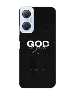 Чехол для Infinix Hot 20 (5G) с картинкой «GOD — Бог над всем»