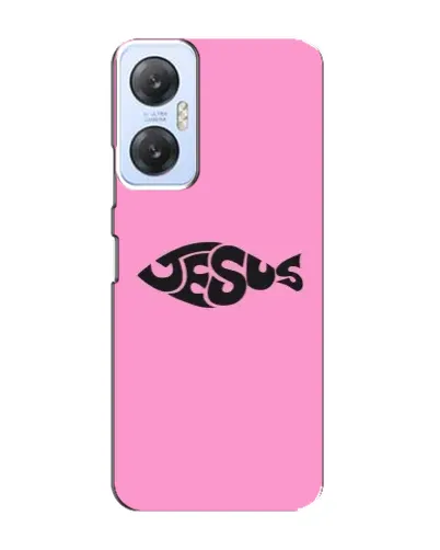 Чехол для Infinix Hot 20 (5G) с картинкой «Розовый символ Jesus» Чехол для Infinix Hot 20 (5G) с картинкой «Розовый символ Jesus»