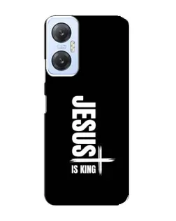 Чехол для Infinix Hot 20 (5G) с картинкой «Вертикаль веры Jesus»