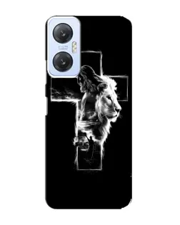 Чехол для Infinix Hot 20 (5G) с картинкой «Сияющий крест Jesus»