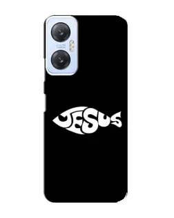 Чехол для Infinix Hot 20 (5G) с картинкой «Рыба Jesus»
