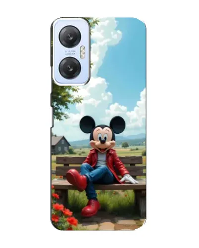 Чехол для Infinix Hot 20 (5G) с картинкой «Микки на скамейке» Чехол для Infinix Hot 20 (5G) с картинкой «Микки на скамейке»