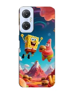 Чехол для Infinix Hot 20 (5G) с картинкой «Космический фастфуд» Чехол для Infinix Hot 20 (5G) с картинкой «Космический фастфуд»
