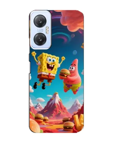 Чехол для Infinix Hot 20 (5G) с картинкой «Космический фастфуд» Чехол для Infinix Hot 20 (5G) с картинкой «Космический фастфуд»