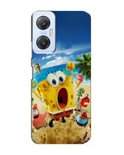 Чехол для Infinix Hot 20 (5G) с картинкой «Развлечения на пляже»