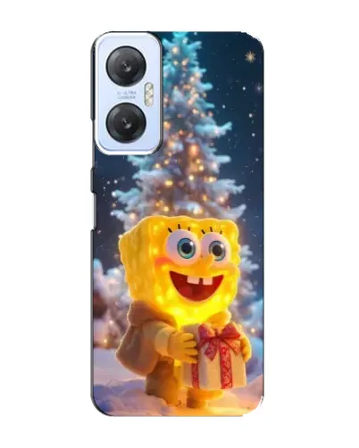 Чехол для Infinix Hot 20 (5G) с картинкой «Рождественский Спанч Боб» Чехол для Infinix Hot 20 (5G) с картинкой «Рождественский Спанч Боб»