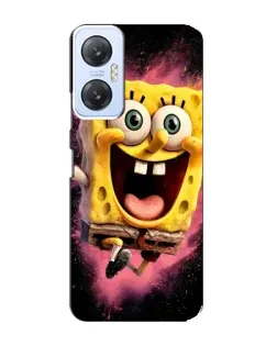 Чехол для Infinix Hot 20 (5G) с картинкой «Взрывной Спанч Боб»