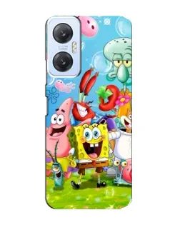 Чехол для Infinix Hot 20 (5G) с картинкой «Губка Боб и друзья» Чехол для Infinix Hot 20 (5G) с картинкой «Губка Боб и друзья»