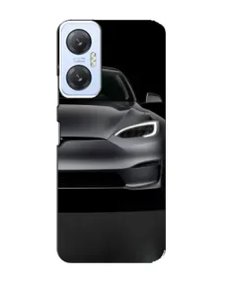 Чехол для Infinix Hot 20 (5G) с картинкой «Tesla Model S Look»