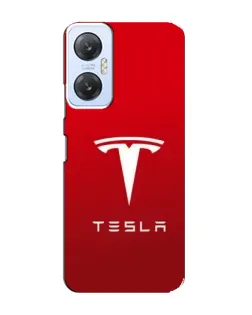 Чехол для Infinix Hot 20 (5G) с картинкой «Tesla Red Classic»