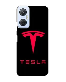 Чохол для Infinix Hot 20 (5G) з картинкою «Tesla Red Logo»