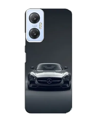 Чехол для Infinix Hot 20 (5G) с картинкой «Mercedes на черном»
