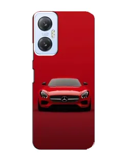 Чехол для Infinix Hot 20 (5G) с картинкой «Красный Mercedes AMG»