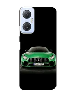 Чехол для Infinix Hot 20 (5G) с картинкой «Mercedes — неоновый лого»