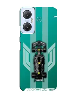 Чехол для Infinix Hot 20 (5G) с картинкой «Mercedes AMG Petronas»