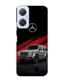 Чехол для Infinix Hot 20 (5G) с картинкой «Mercedes G-Class красный»