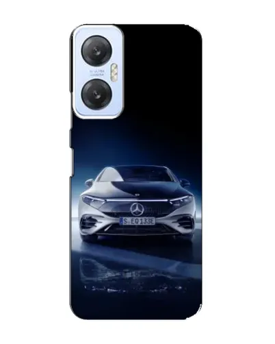 Чехол для Infinix Hot 20 (5G) с картинкой «Ночной Mercedes EQ»
