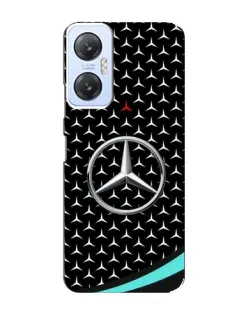 Чехол для Infinix Hot 20 (5G) с картинкой «Mercedes — бирюзовый акцент»