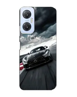 Чехол для Infinix Hot 20 (5G) с картинкой «Гоночный Mercedes AMG»