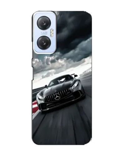 Чехол для Infinix Hot 20 (5G) с картинкой «Гоночный Mercedes AMG»