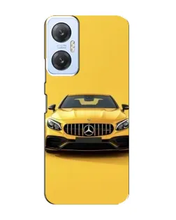 Чехол для Infinix Hot 20 (5G) с картинкой «Желтый Mercedes GT»