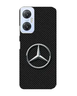 Чехол для Infinix Hot 20 (5G) с картинкой «Карбоновый Mercedes стиль»
