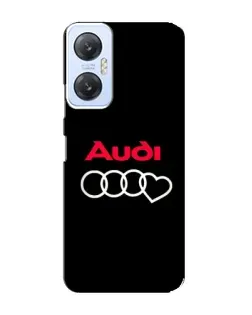 Чехол для Infinix Hot 20 (5G) с картинкой «Логотип Audi Heart»