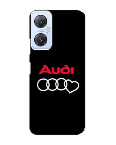 Чехол для Infinix Hot 20 (5G) с картинкой «Логотип Audi Heart»