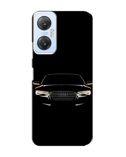 Чехол для Infinix Hot 20 (5G) с картинкой «Audi — ночной контур»