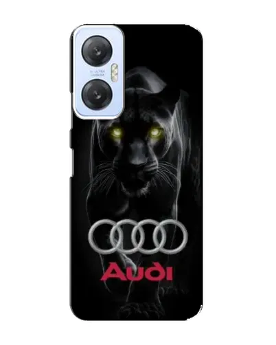 Чехол для Infinix Hot 20 (5G) с картинкой «Пантера и Audi»