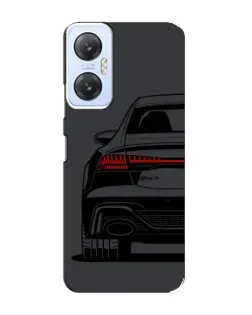 Чехол для Infinix Hot 20 (5G) с картинкой «Задняя часть Audi — арт»