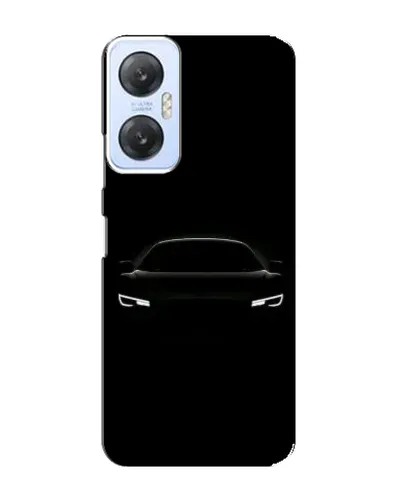 Чехол для Infinix Hot 20 (5G) с картинкой «Взгляд Audi в темноте»